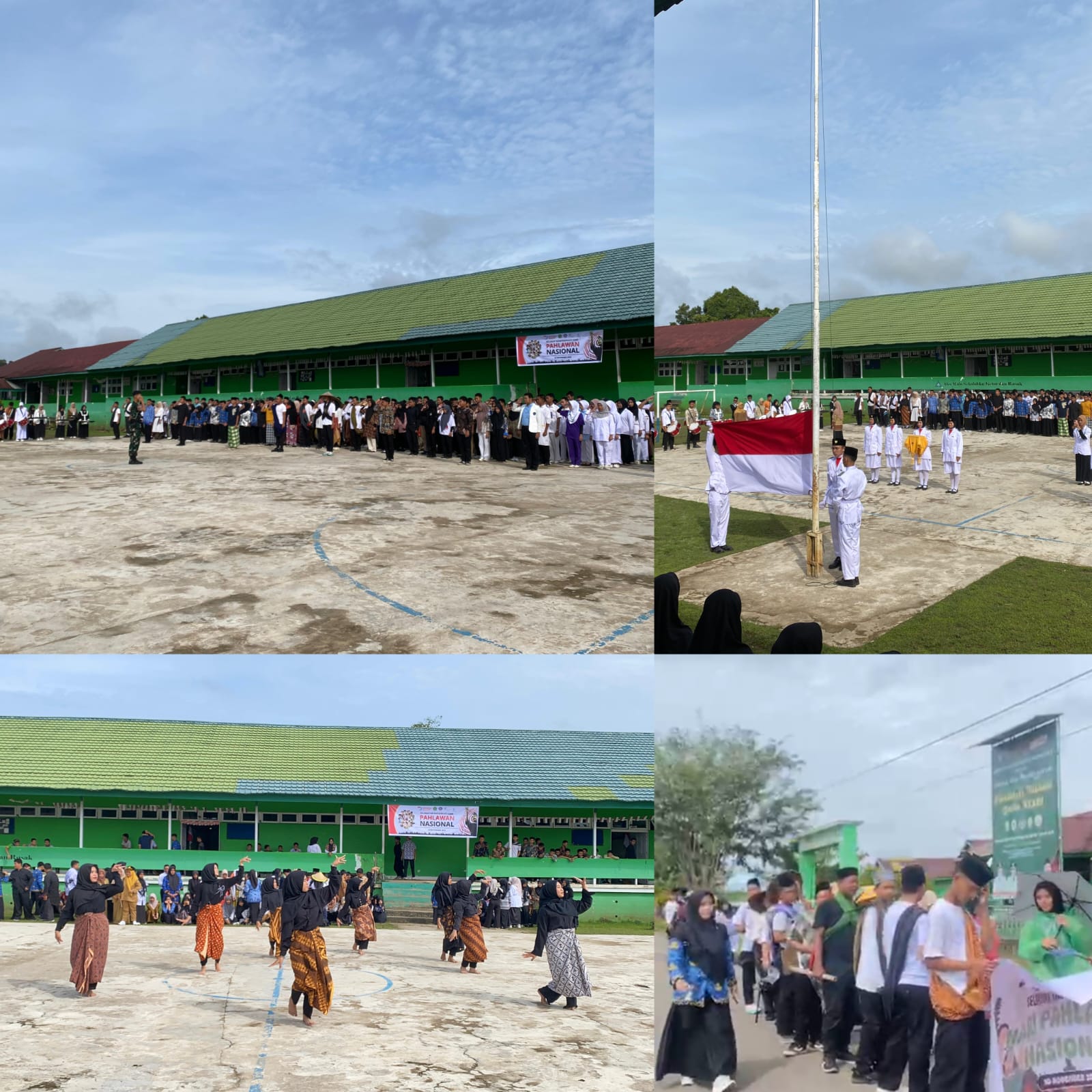 Kegiatan Perlombaan Hari Pahlawan Nasional ke-66 di MAN 1 Kapuas Hulu