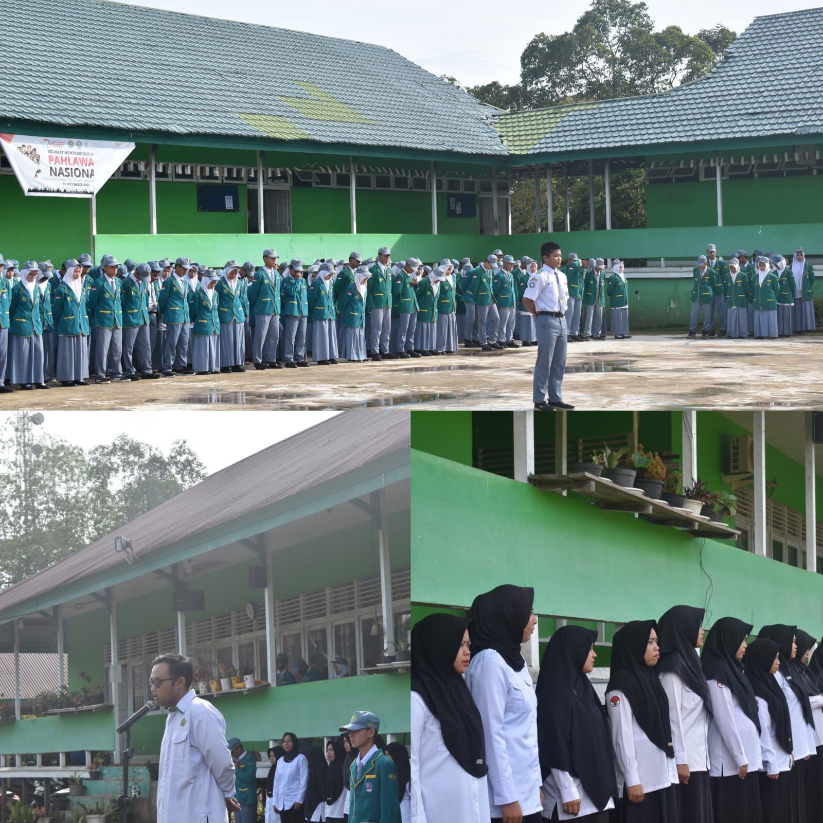 Upacara Rutin Hari Senin di MAN 1 Kapuas Hulu