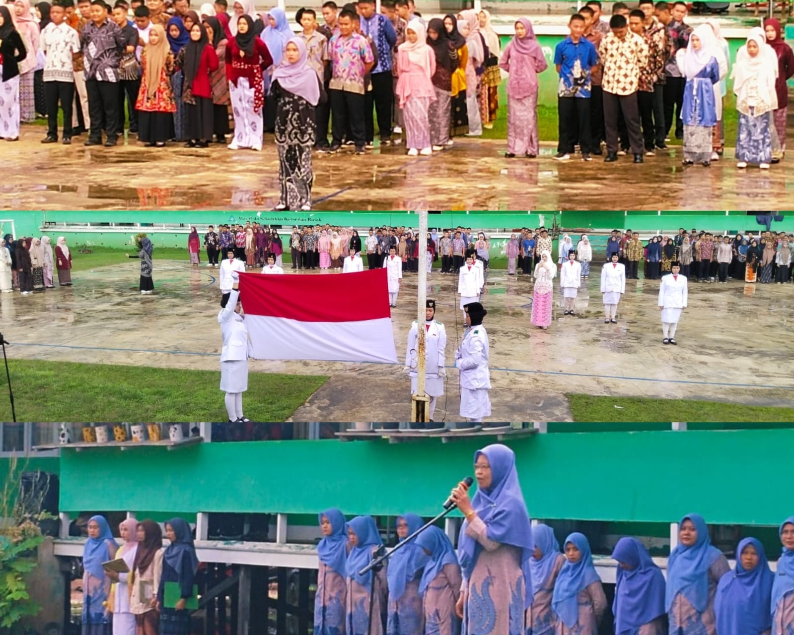 MAN 1 Kapuas Hulu Memperingati Hari Spesial Kartini  Dibuka dengan Upacara