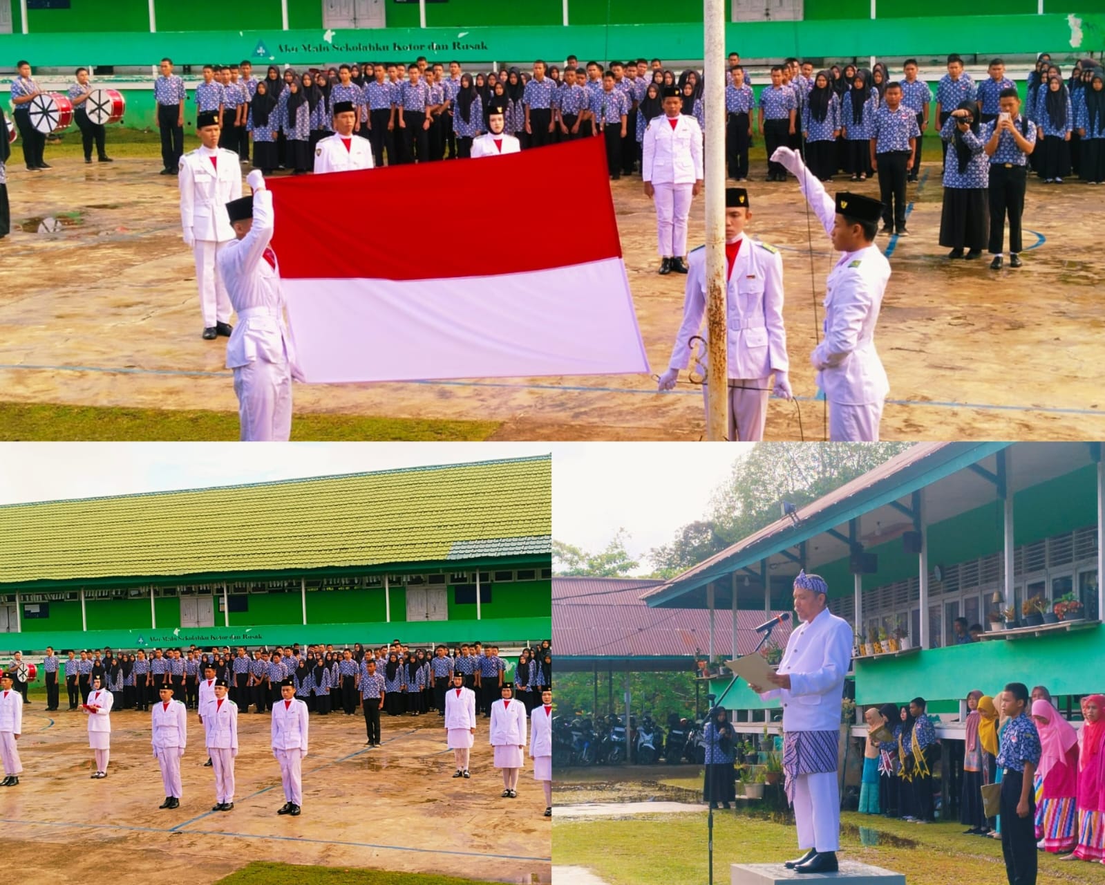 UPACARA MEMPERINGATI HARI PENDIDIKAN NASIONAL DI MAN 1 KAPUAS HULU