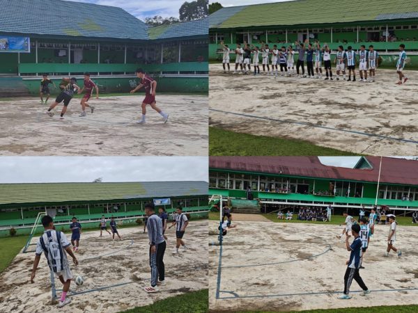 Pertandingan Futsal Hari Pertama Classmeeting