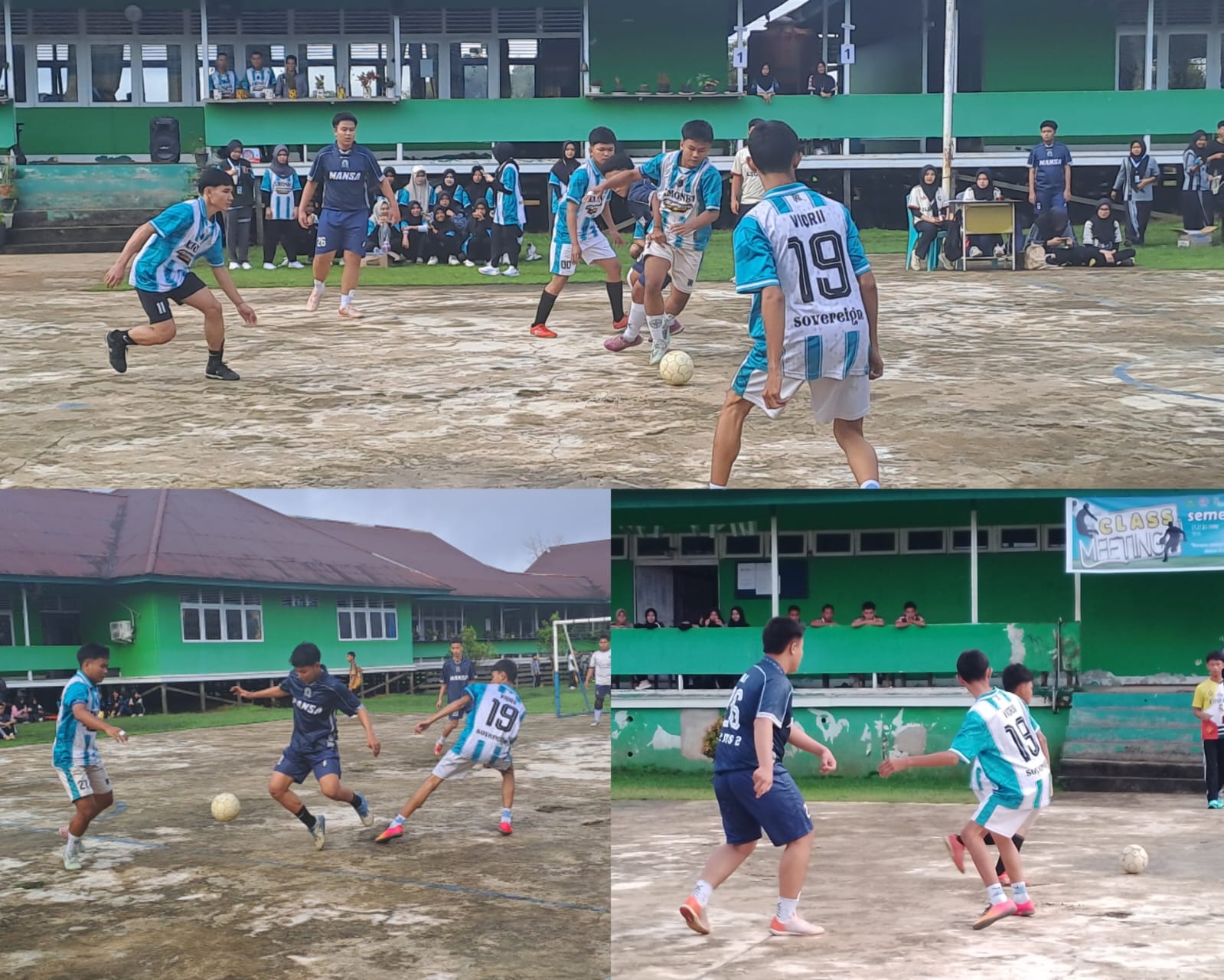 Semifinal Futsal Berlangsung Sengit di Classmeeting Semifinal Futsal Berlangsung Sengit di Classmeeting