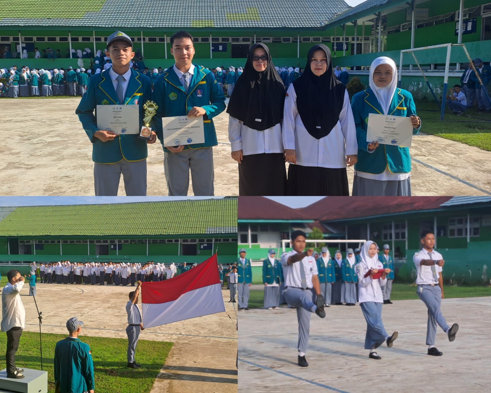 MAN 1 Kapuas Hulu Serahkan Piala dan Sertifikat Lomba Pidato 1 Muharram pada Upacara Hari Senin MAN 1 Kapuas Hulu Serahkan Piala dan Sertifikat Lomba Pidato 1 Muharram pada Upacara Hari Senin