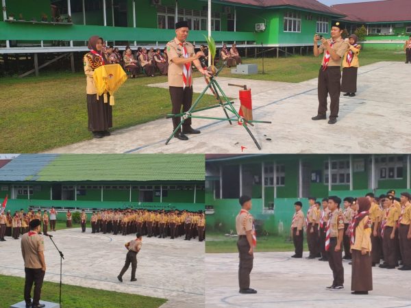 Upacara Pembukaan HUT Pramuka ke-65 Meletus dengan Antusiame.