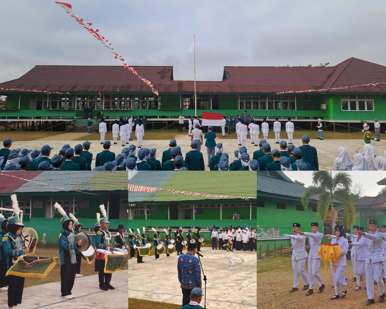 Upacara 17 Agustus MAN 1 Kapuas Hulu: Awal Rasa Kebersamaan Jelang Lomba HUT RI Upacara 17 Agustus MAN 1 Kapuas Hulu: Awal Rasa Kebersamaan Jelang Lomba HUT RI
