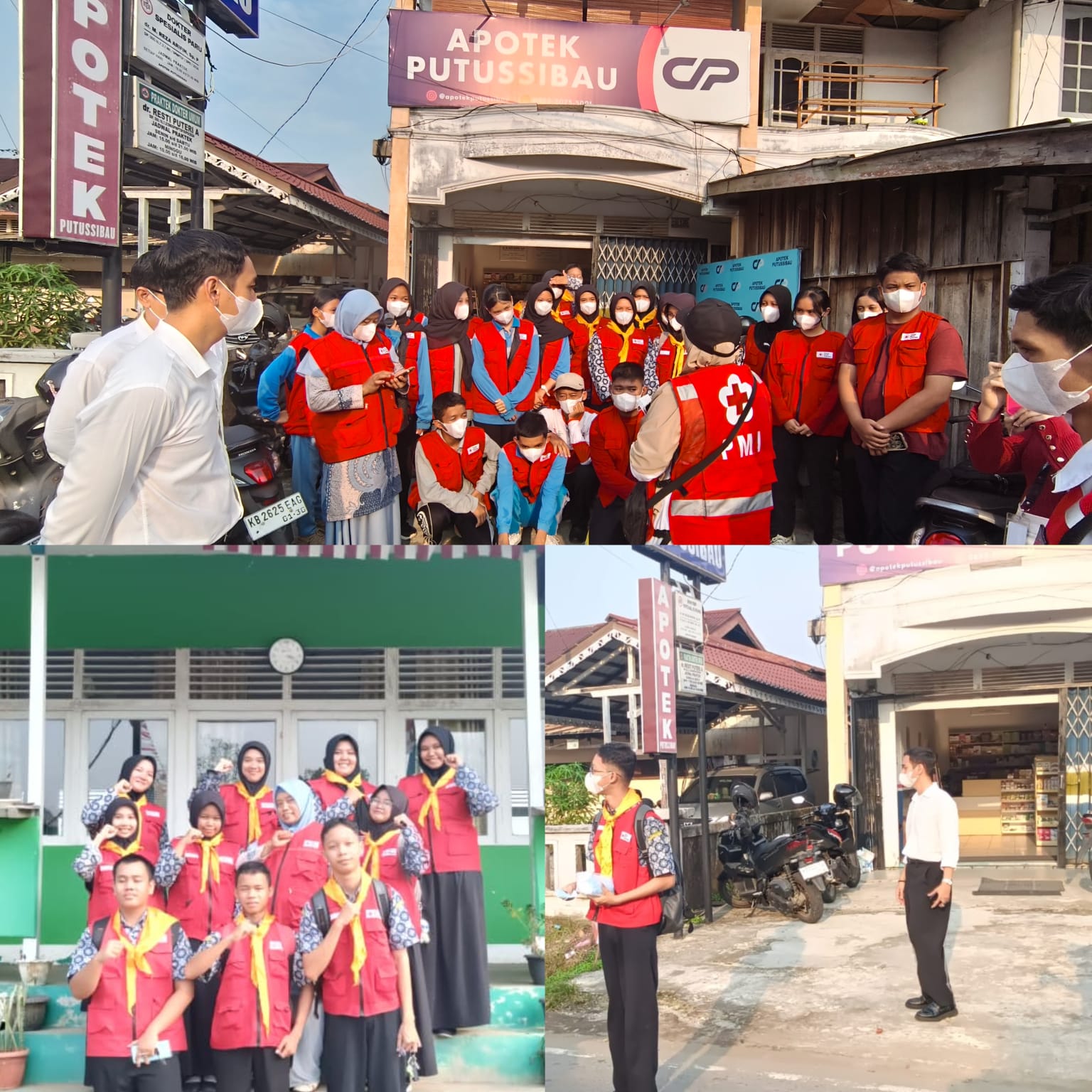Palang Merah Remaja (PMR) MAN 1 KAPUAS HULU Berbagi Masker bersama PMI Kapuas Hulu Palang Merah Remaja (PMR) MAN 1 KAPUAS HULU Berbagi Masker bersama PMI Kapuas Hulu