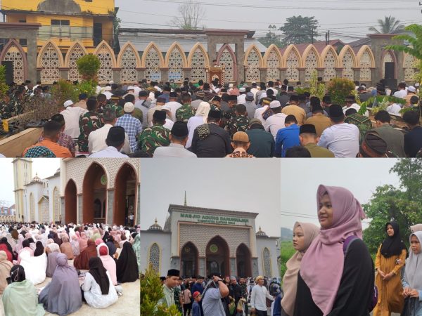 Siswa/i MAN 1 Kapuas Hulu Mengikuti Salat Istisqa